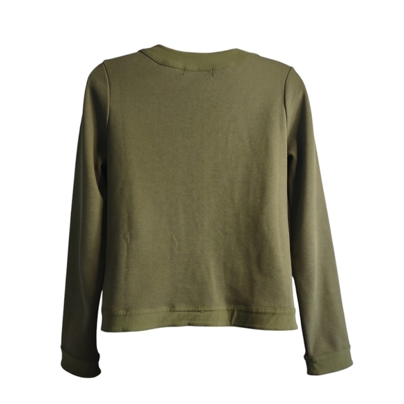 Banana Republic Women's Green Utility ZIP Up Jacket Size X-small - Picture 5 of 10